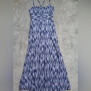 Eddie Bauer Travex Aster Space Dye Racetrack Maxi Dress